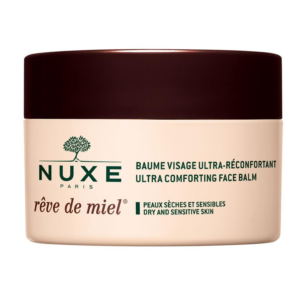 NUXE Rêve de Miel Ultra Comforting Face Balm 50ml for Dry and Sensitive Skin