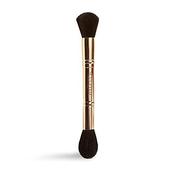 SCULPTED by Aimee Connolly Double Ended Sculpting Duo Makeup Brush 2-in-1 Bronzer and Highlighter Tool