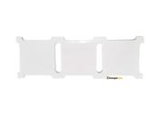 3 Section Plastic Dividers (10 Pack)