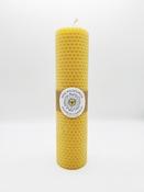 Fuchsia 100% Beeswax Candle