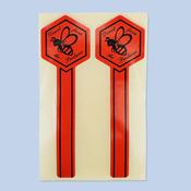 Red &amp; Black Tamper Proof Labels