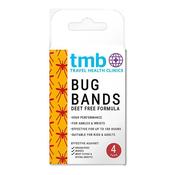 Tropical Medical Bureau Bug Bands For Ankles &amp; Wrists 4pk