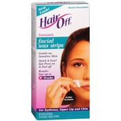 Hair Off Facial Wax Strips image