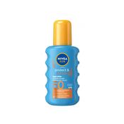 Nivea Sun Protect &amp; Bronze Non Tinted Face Cream Spf 50