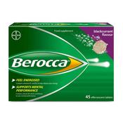 Berocca Effervescent Tablets Blackcurrant (45)