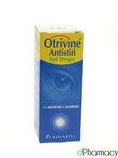 Otrivine Antistin Allergy Eye Drops Solution 10Ml image