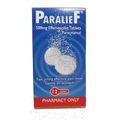 Paralief 500mg Effervescent Tablets (12)
