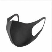 Reusable Black Fashion Face Mask 1 Piece