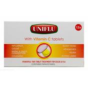 Uniflu With Vitamin C Tabs 12 Tabs Ph Only