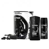 Lynx Black Duo &amp; Wireless Ear Buds Giftset