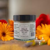 Peppermint &amp; Clay Face Mask — 50g