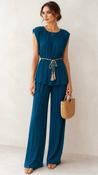 A3160 Tulsi Teal Top &amp; Pants Set
