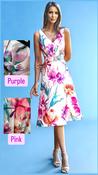 4-A2278B Ina Multi Fit &amp; Flare Dress image
