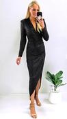 2-A2029 Goggin Black Sequin Dress