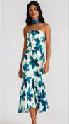 A3070BS Genev Bardot Flounce Hem Dress image