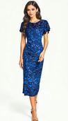 flutter sleeve bodycon dress Ladies Flutter Sleeve Bodycon Dress main image 0