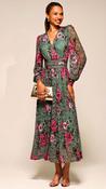 A3214 Jolie Moi Floral Lace Dress image