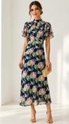 A3208 Jolie Moi Lara Floral Dress image