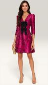 A3247 8th Sign Veronica Jacquard Dress image