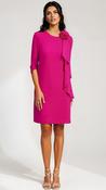 5-A2978 Josetta Pink Chiffon Shift Dress image