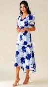 A3146 Martina Crochet Dress Blue image