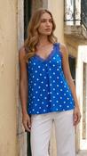 A3104 Royal Lace Trim Cami Top image