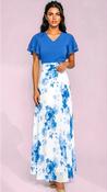 A2985 Mirelle Royal Contrast Dress image