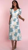 2-A3020 Martina Pastel Floral Crochet Dress image