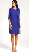 2-A3114 Josetta Blue Chiffon Shift Dress image