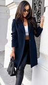 A3255 Sigala Navy Coat image