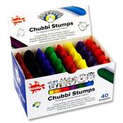 SCOLA Chubbi Stumps Crayons 40 Pack image