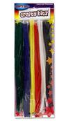 CRAFTY BITZ Pack of 42 12'' Pipe Cleaners Stems - Vivid Chenille image