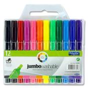 PROSCRIBE Washable Jumbo Markers 12 Pack image