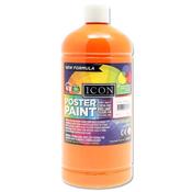 ICON ART Poster Paint 1ltr - ORANGE image