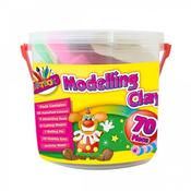 ARTBOX Modelling Clay Tub - 70 Pieces with Tools image