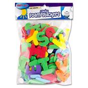 Crafty Bitz Pack of 215 50mm Foam Stickers - Letters image