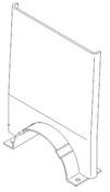 Scania P300/P400/P500/P600 Support Bracket for Centre Bearing (Top) oe 2278812