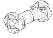 PROPSHAFT VOLVO DUMPER - A35/40E/A35/40F  oe 15013306