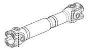 PROPSHAFT VOLVO WHEEL LOADER - L110F/G/L120F/G oe 15085421