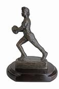 Rugby Figure Female on Base | Druid Craft
