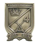 4 Inf Bn Wall Plaque | Druid Craft