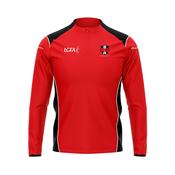 Naomh fionnbarra - Red half zip
