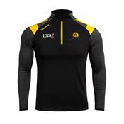 Kilkenny LGFA - Challenger Performance Half Zip - Black / Charcoal / Amber