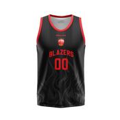 Boru Blazers - basketball jerseys silver