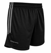 Tempo Shorts - Black/ Silver