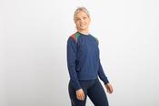 Strike Crew Neck - Navy / Green / Red image