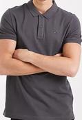 TOMMY HILFIGER-SLIM PLACKET POLO-WASHED BLACK image