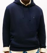 TOMMY HILFIGER-ESSENTIAL TERRY HOODIE-DESERT SKY