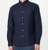 TOMMY HILFIGER-SOLID HERITAGE OXFORD SHIRT-DESERT SKY image