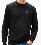 TOMMY HILFIGER-REG BADGE CREW TOP-BLACK image